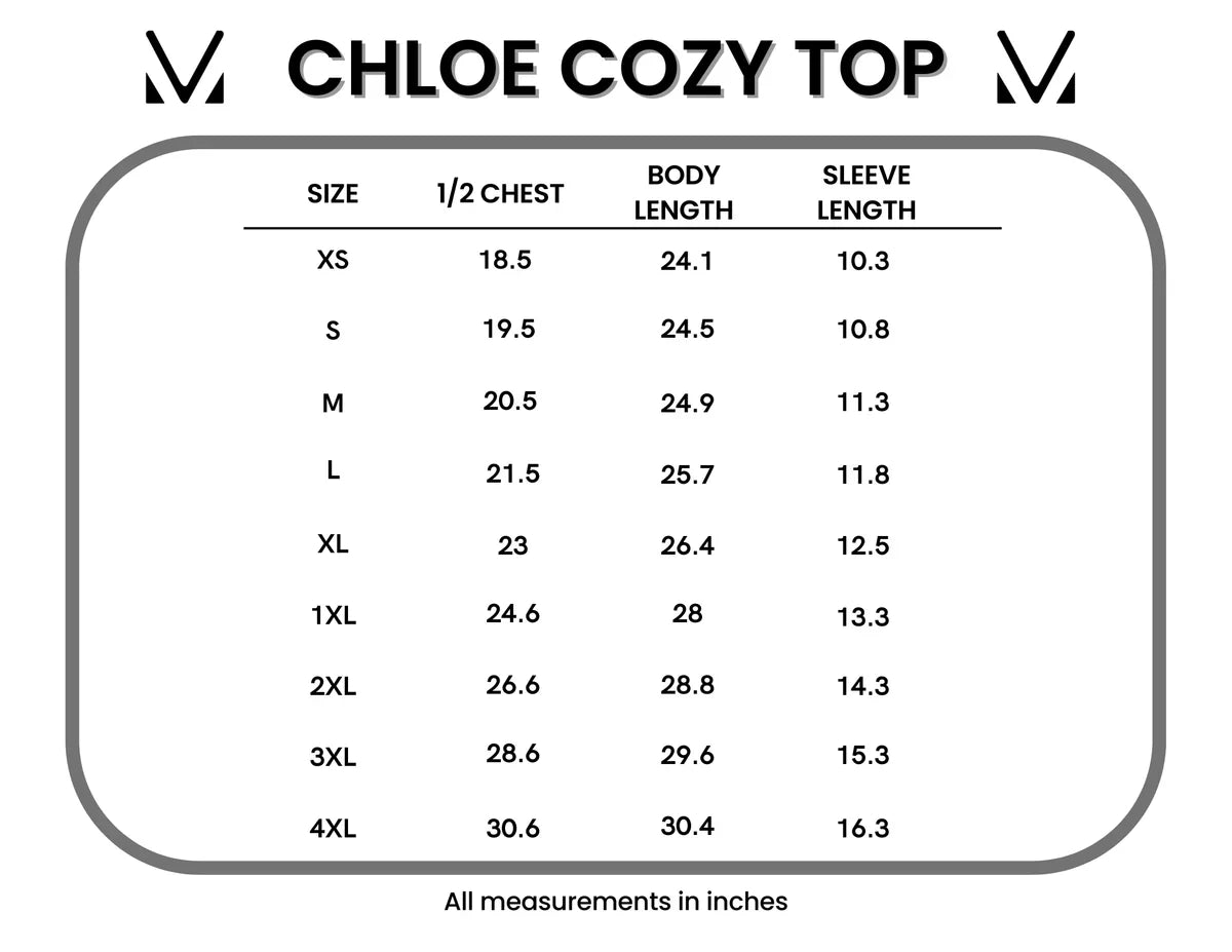 IN STOCK Chloe Cozy Top - Dark Olive