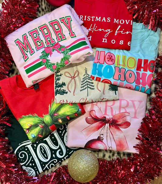 Mystery Christmas Tees & Sweatshirts