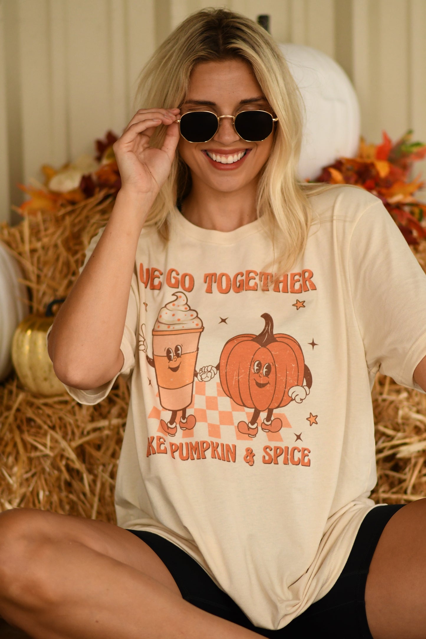 We Go Together Like Pumpkin And Spice Tee