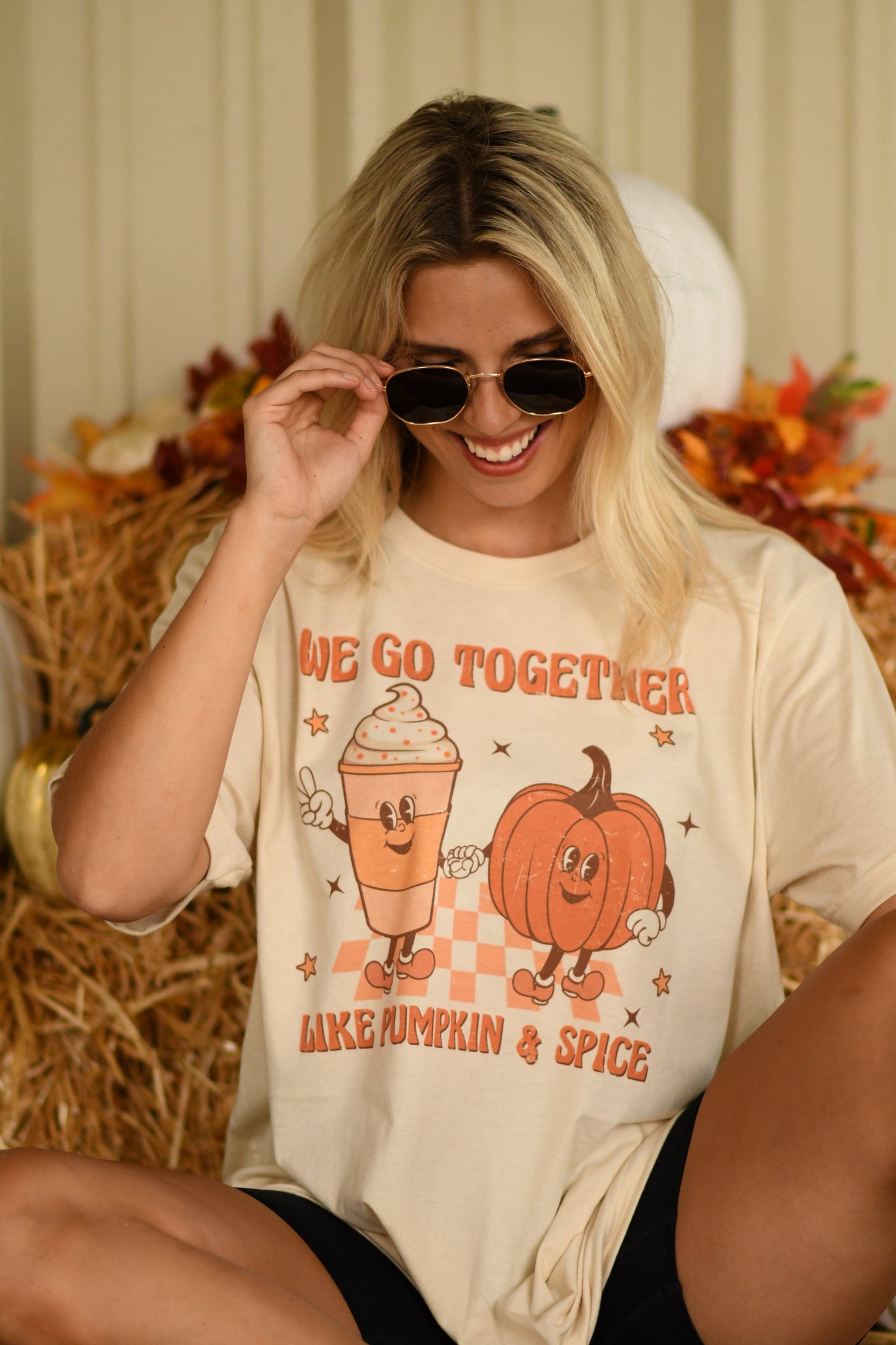 We Go Together Like Pumpkin And Spice Tee