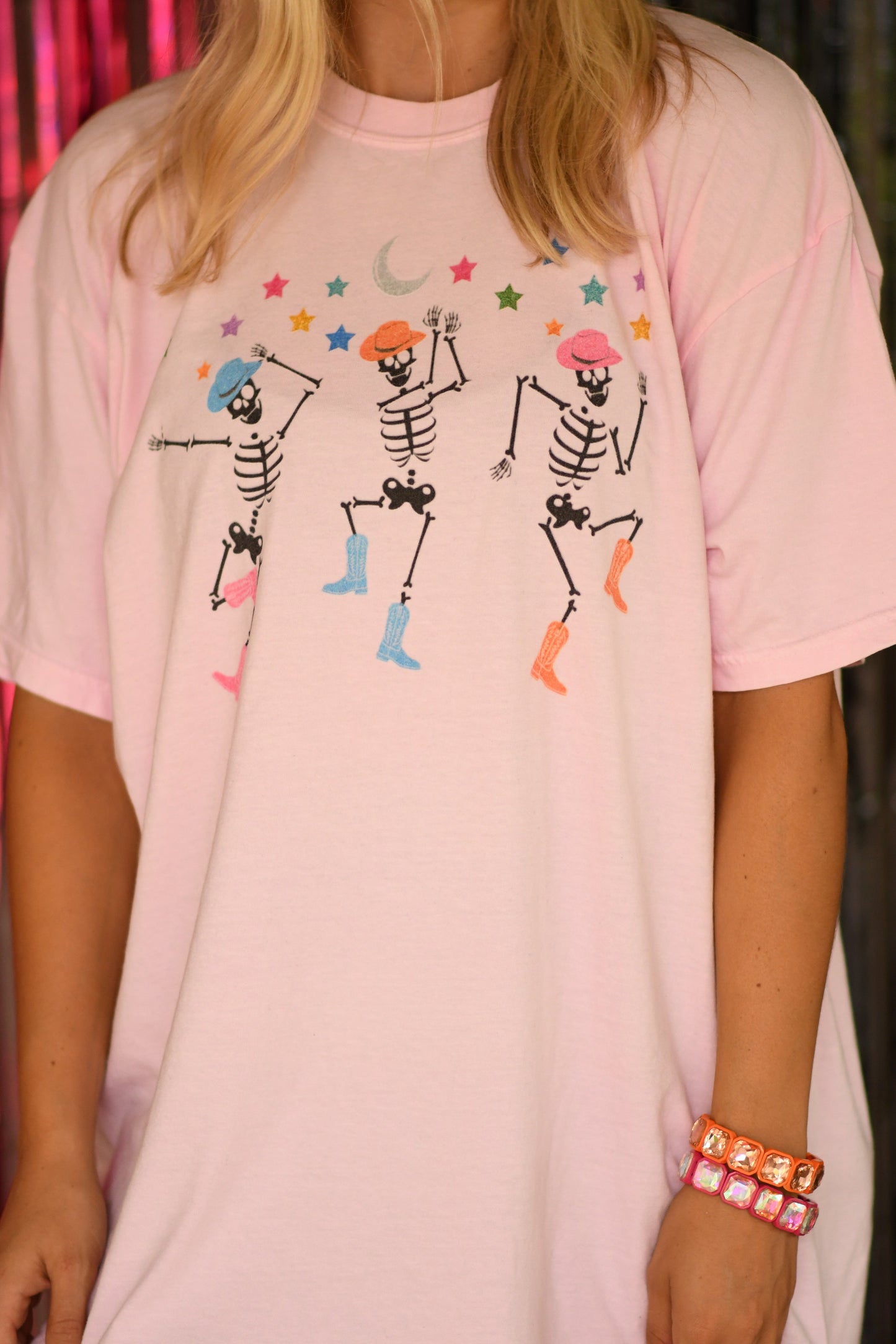 Western Dancing Skelly Tee