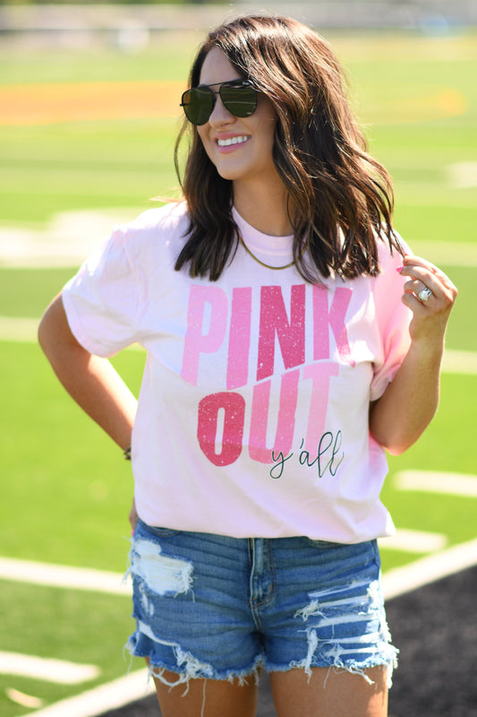 Pink Out Y’all Tee