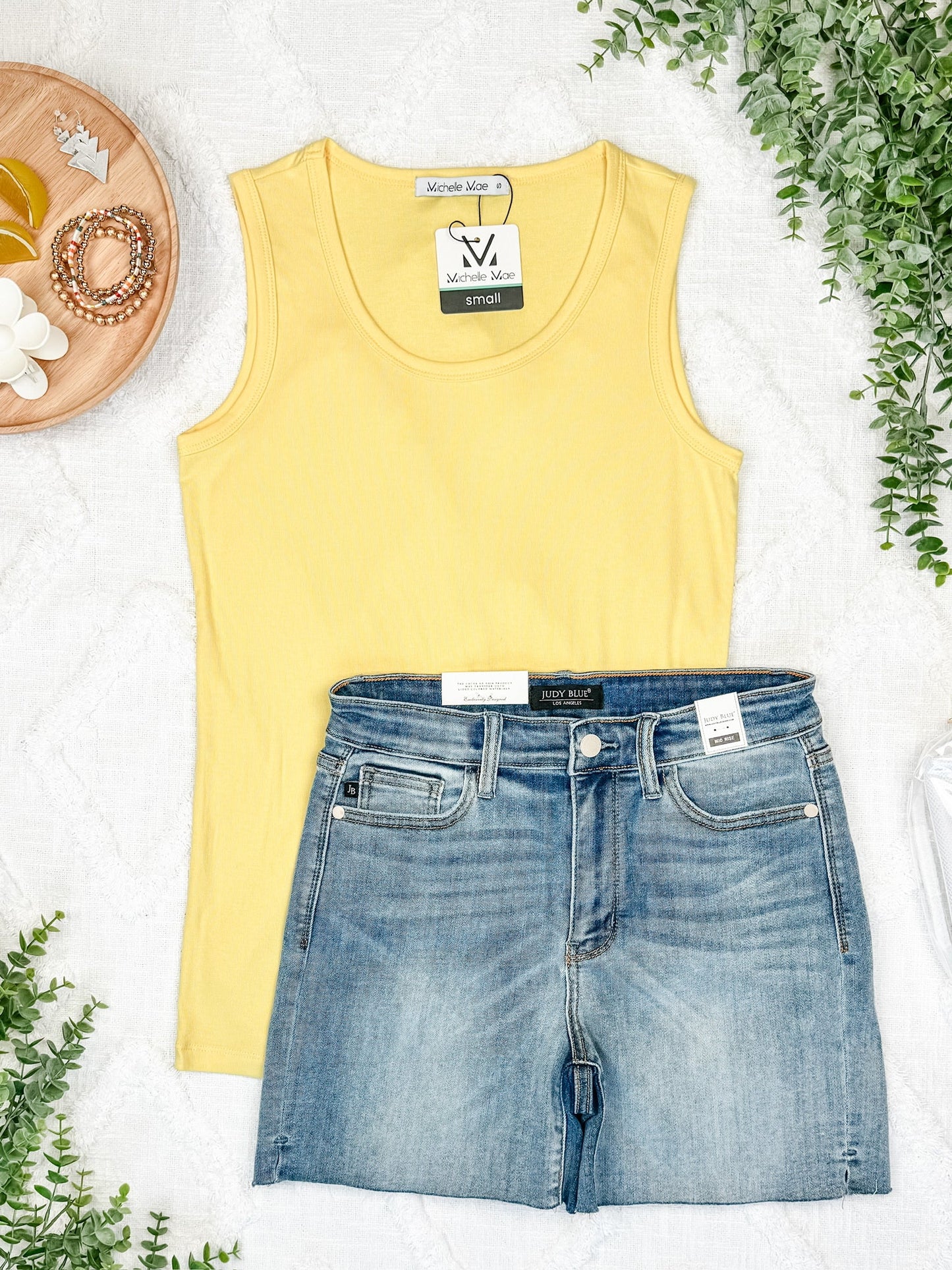 IN STOCK Ava Tank- Yellow