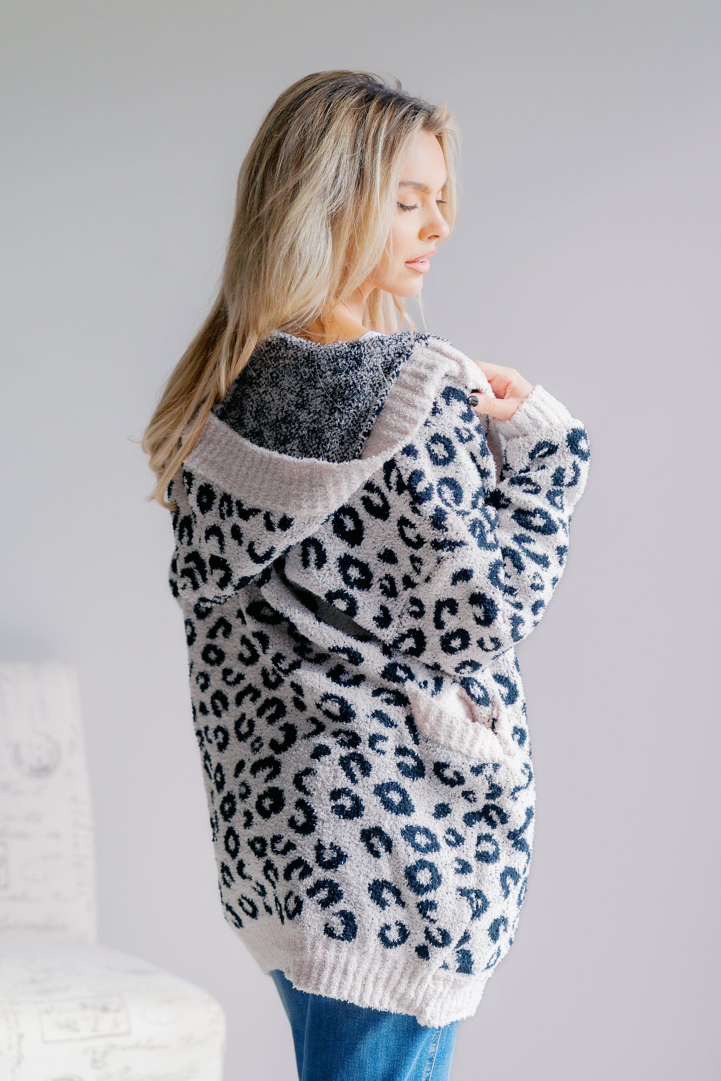 Leopard Luxe Sweater Hoodie