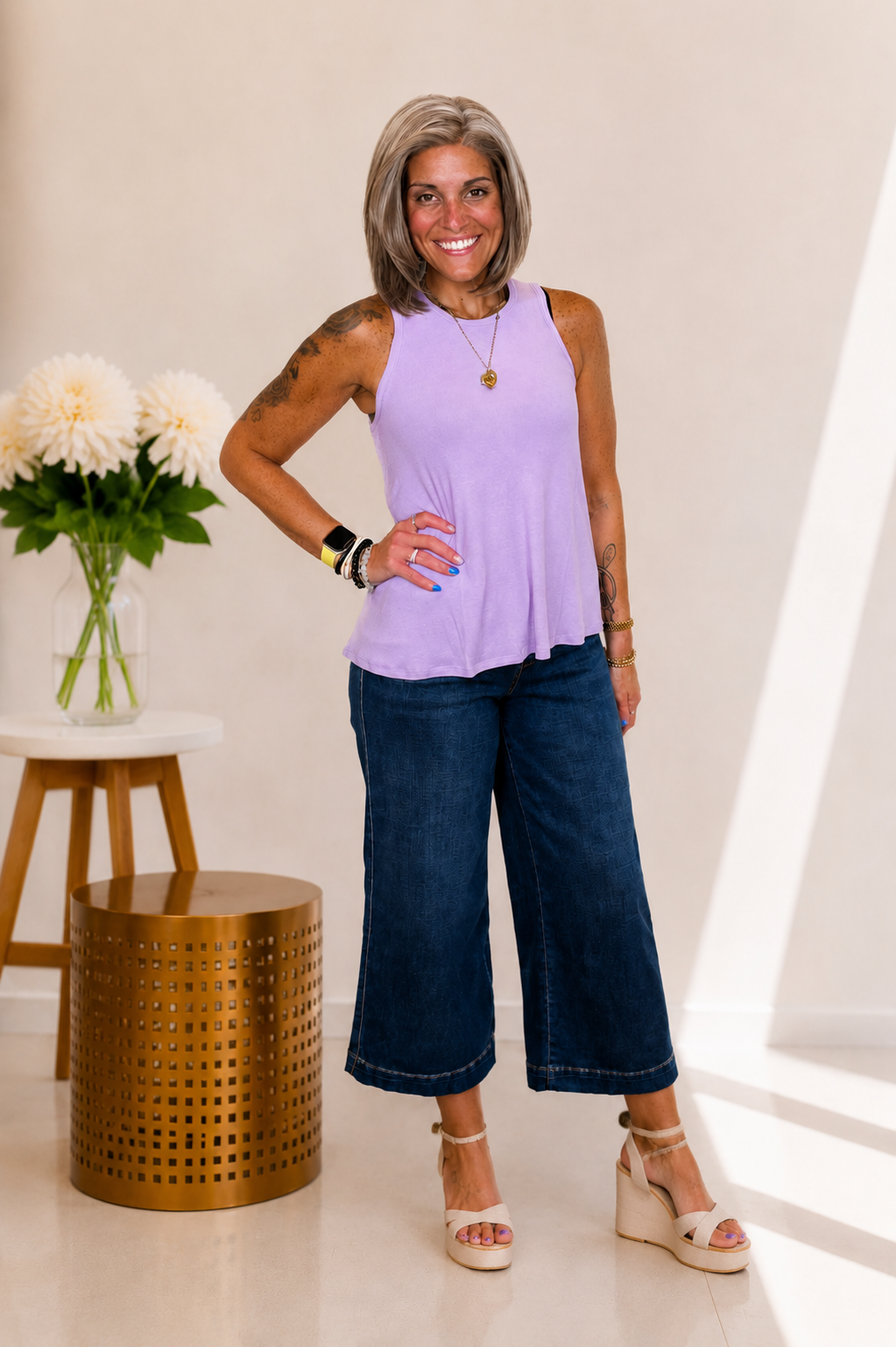 Lilac Love Tank