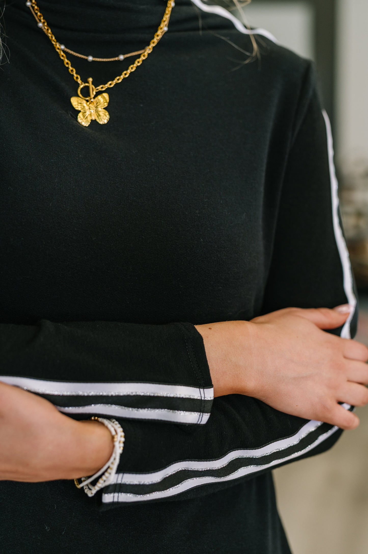 Live Fast High Neck Pullover