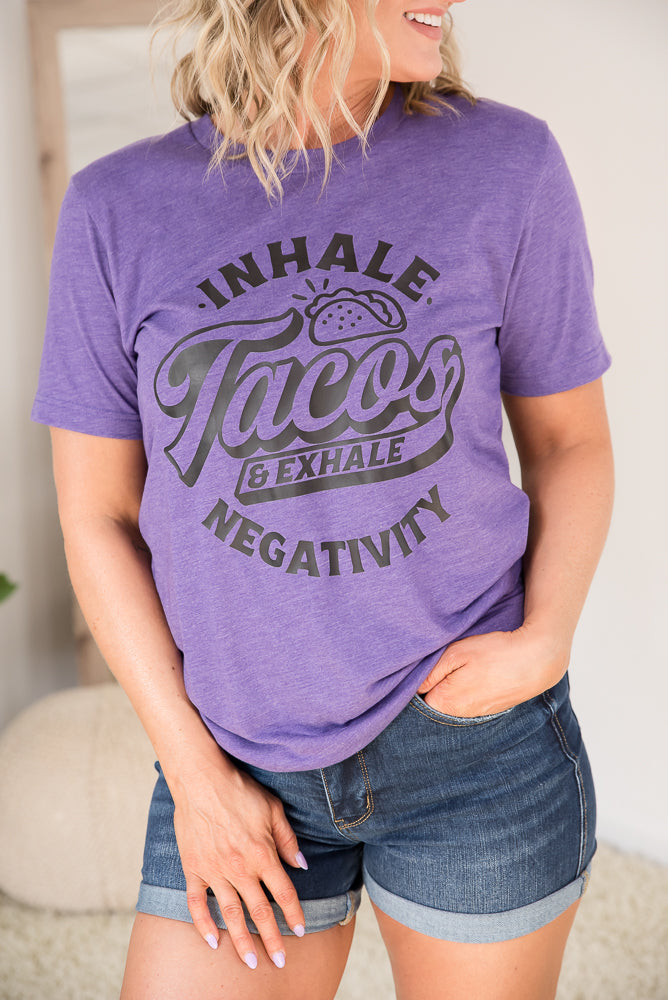 Inhale Tacos Tee