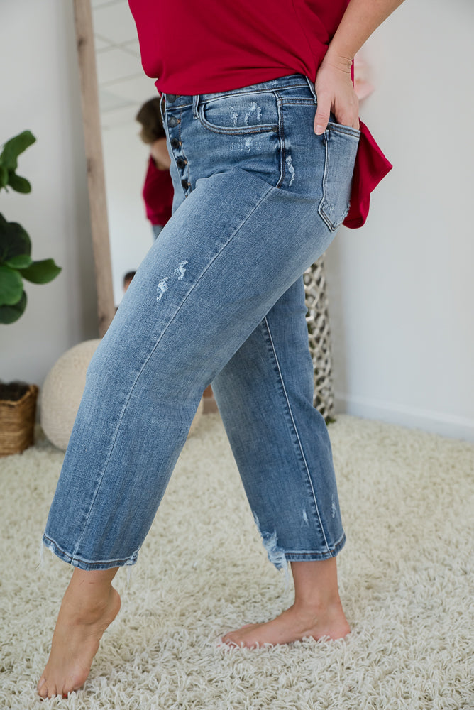 Change for the Better Crop Judy Blue Jeans