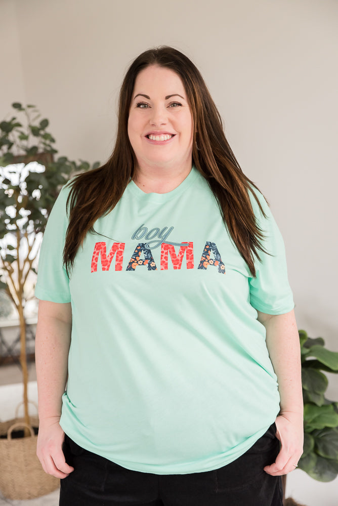 Boy Mama Graphic Tee