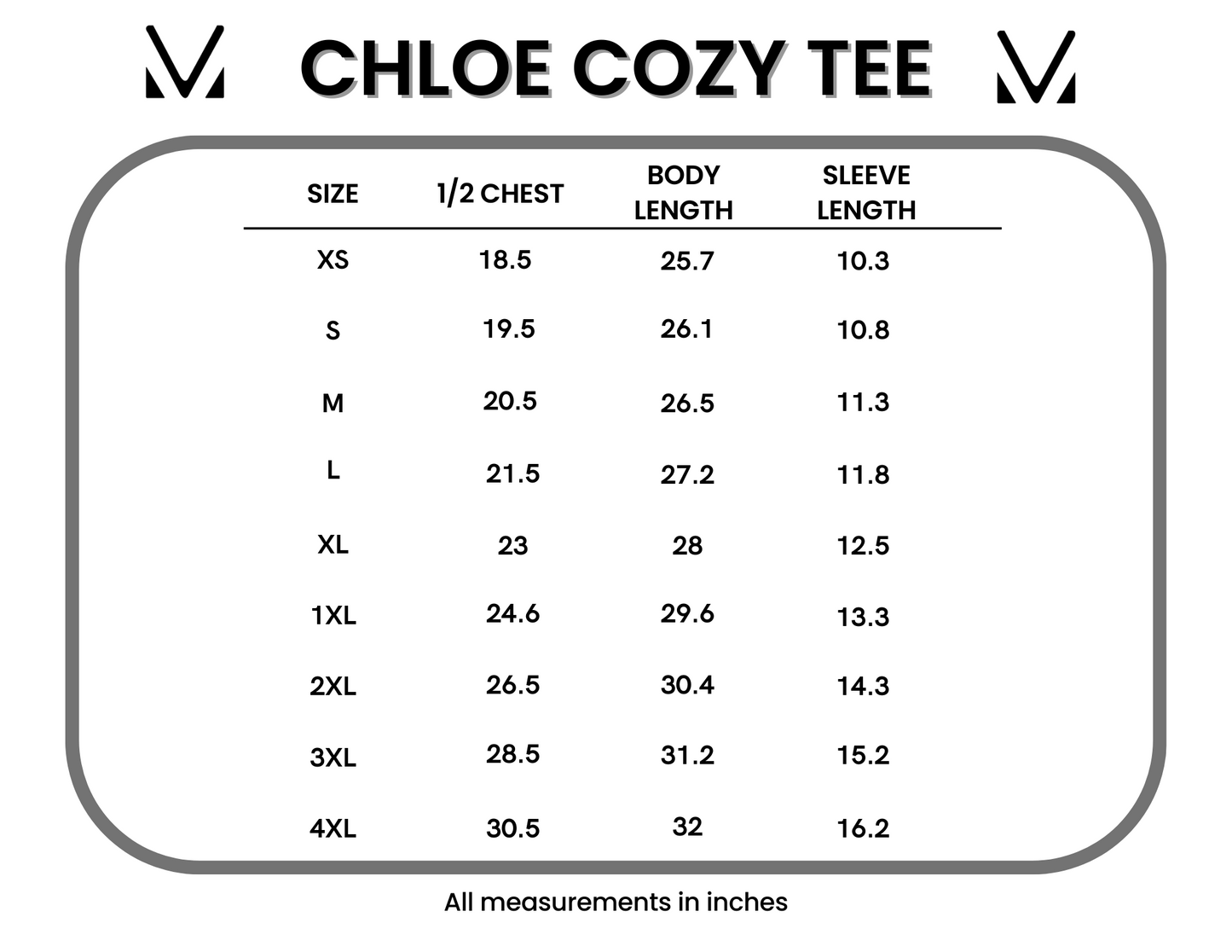 IN STOCK Chloe Cozy Tee - White