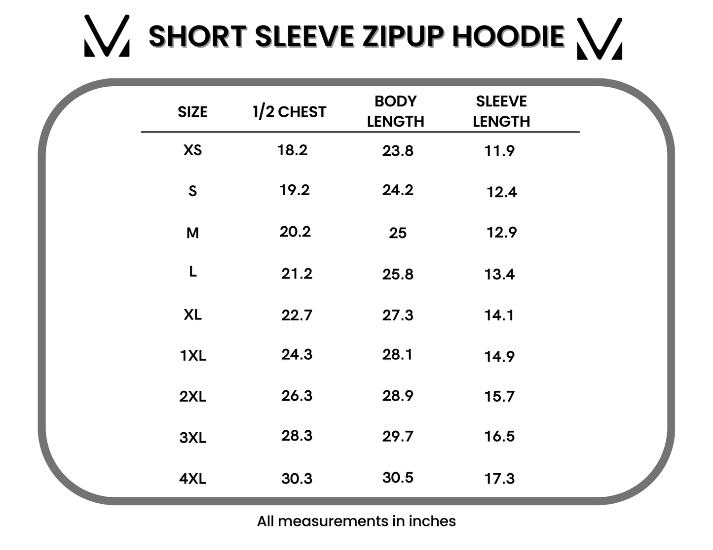 IN STOCK Short Sleeve ZipUp Hoodie - Blue