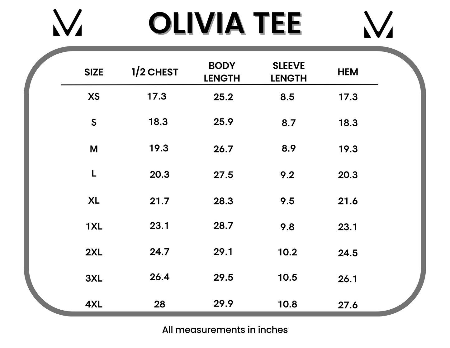 IN STOCK Olivia Tee - Charcoal