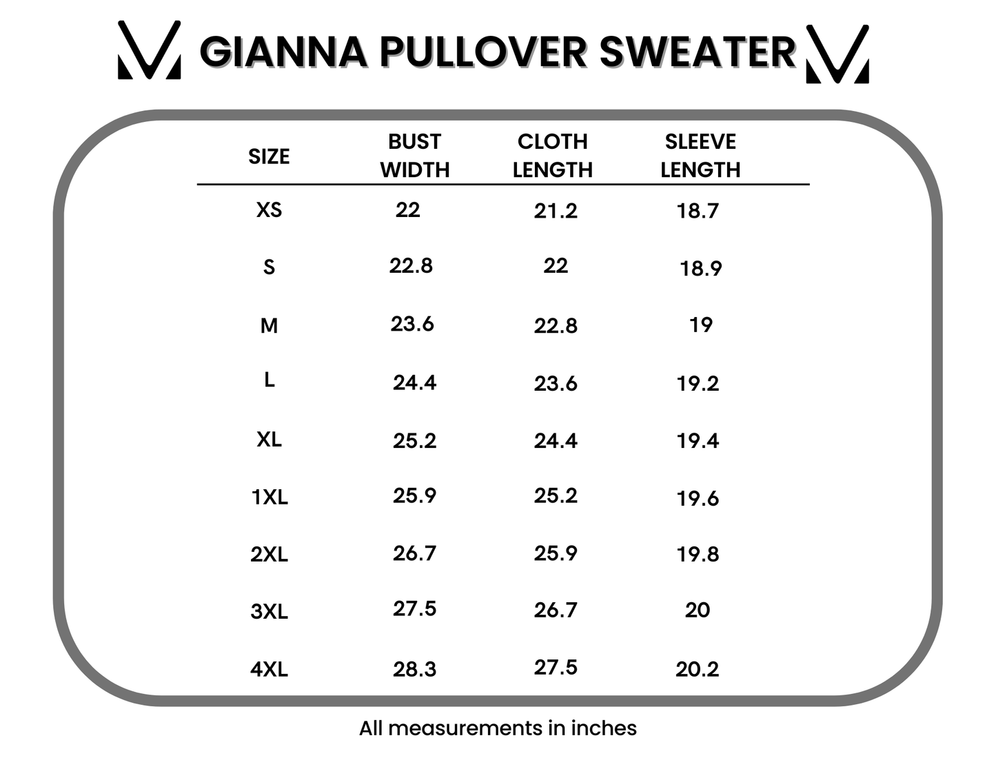 IN STOCK Gianna Pullover Sweater - Black