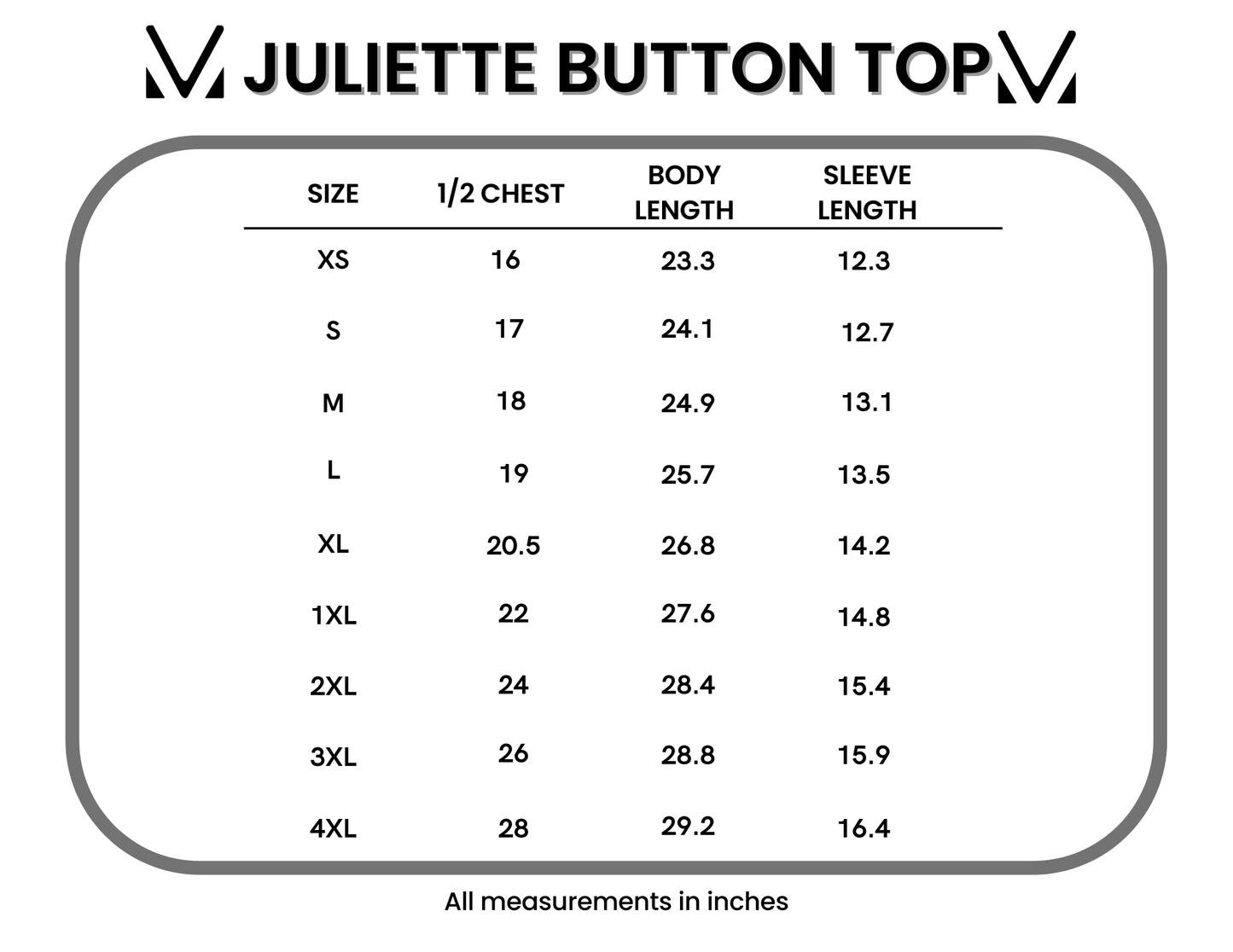 IN STOCK Juliette Button Top - Blue