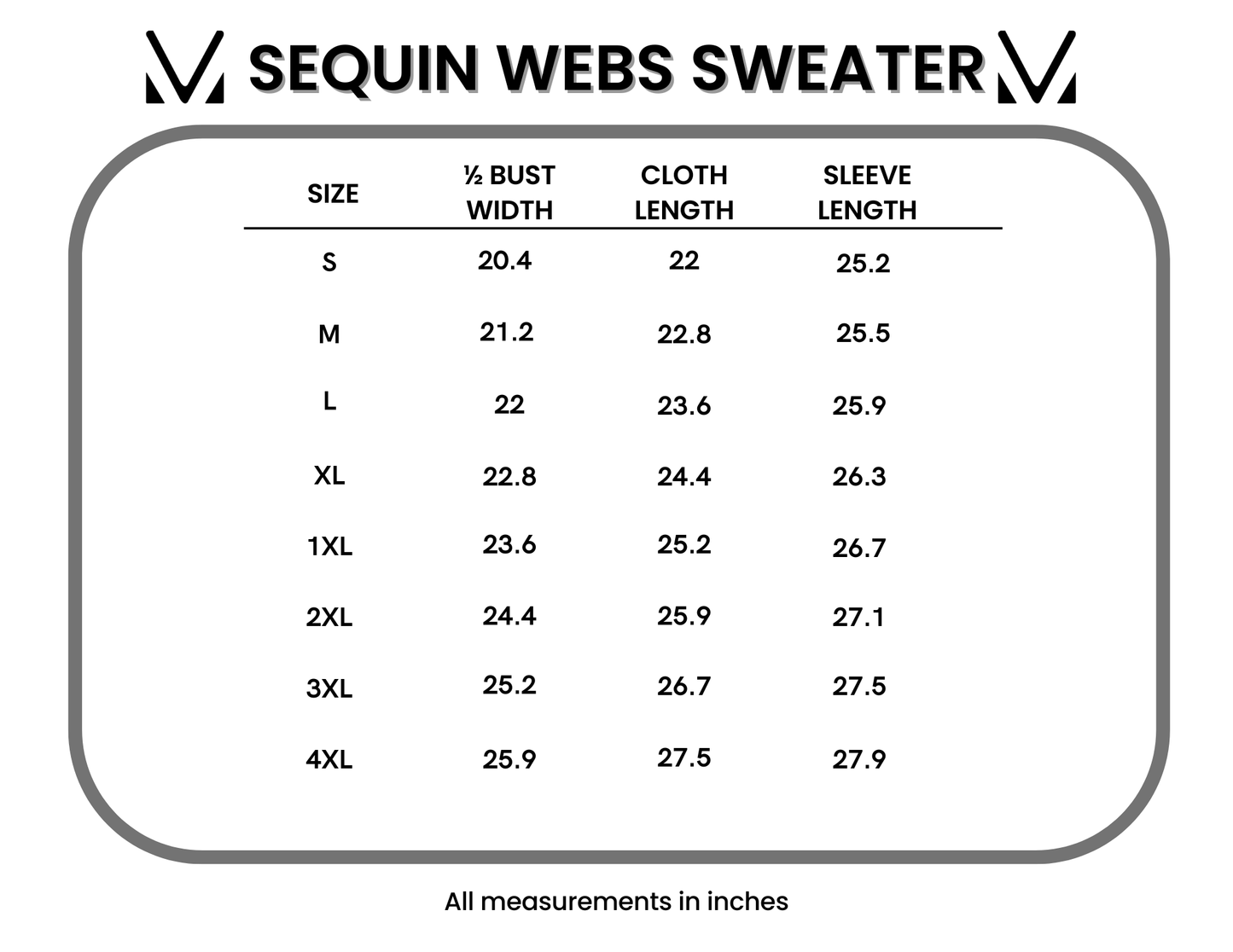 IN STOCK Sequin Webs Sweater