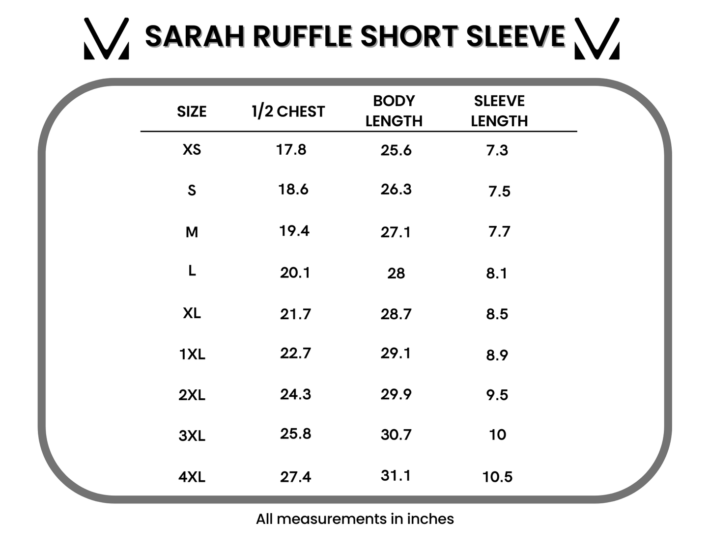IN STOCK Sarah Ruffle Short Sleeve - Mulberry