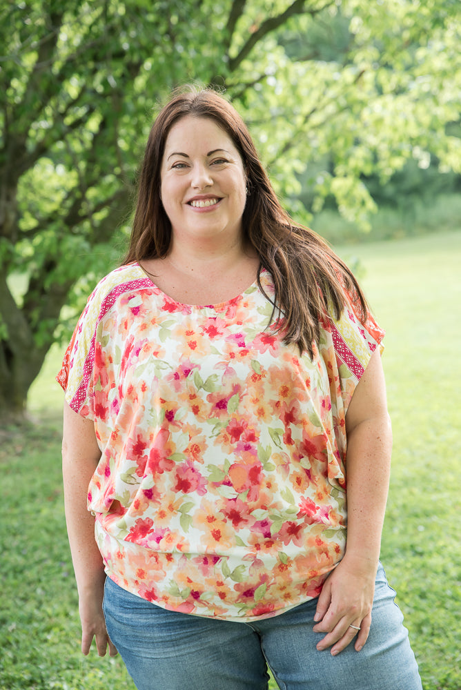 Bright Eyed Floral Top