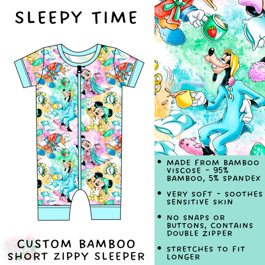 Batch #138 - Little Dreamers - Closes 6/25 - ETA mid August - Sleepy Time Short Zippy Sleeper