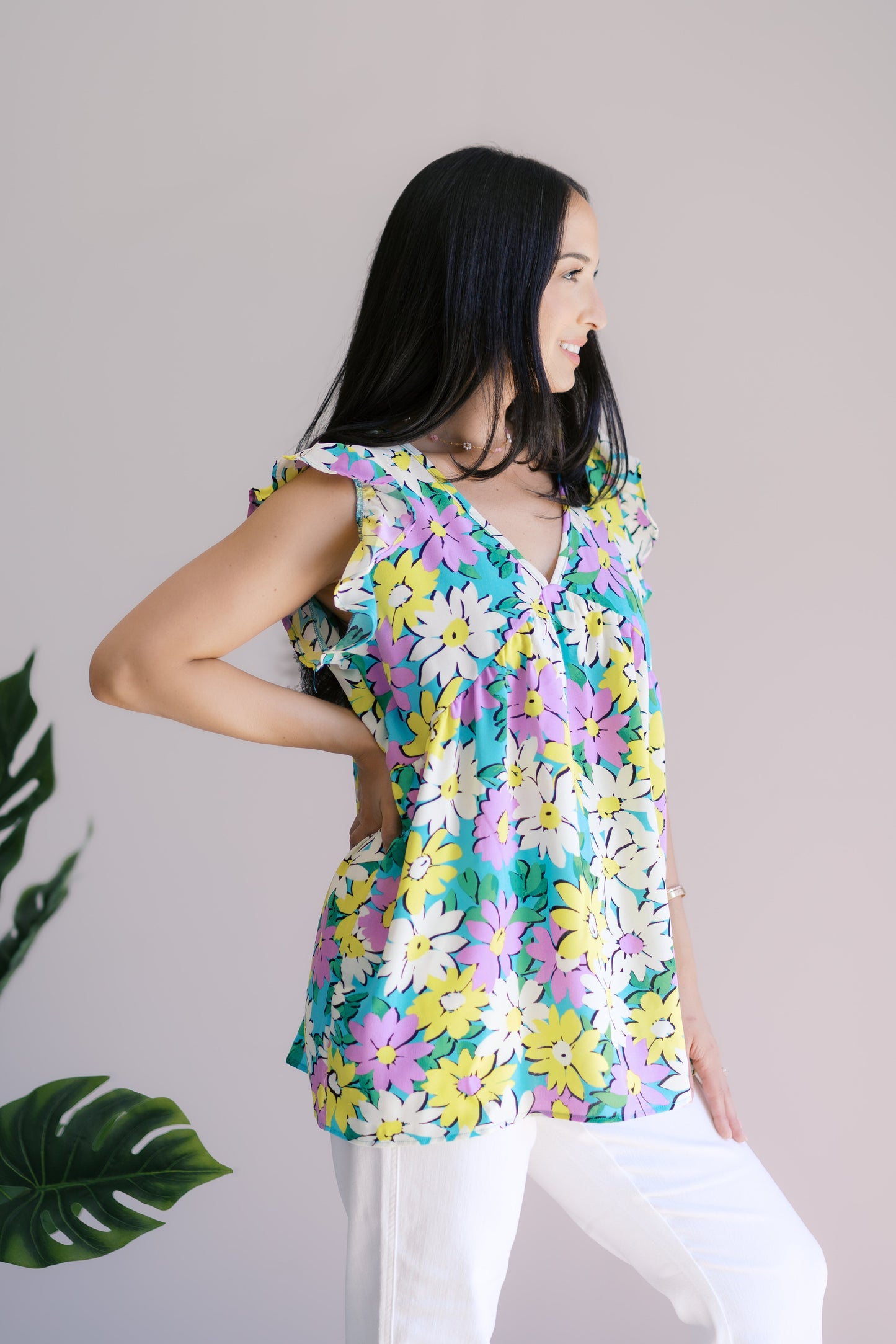 Petal Party Flutter Sleeve