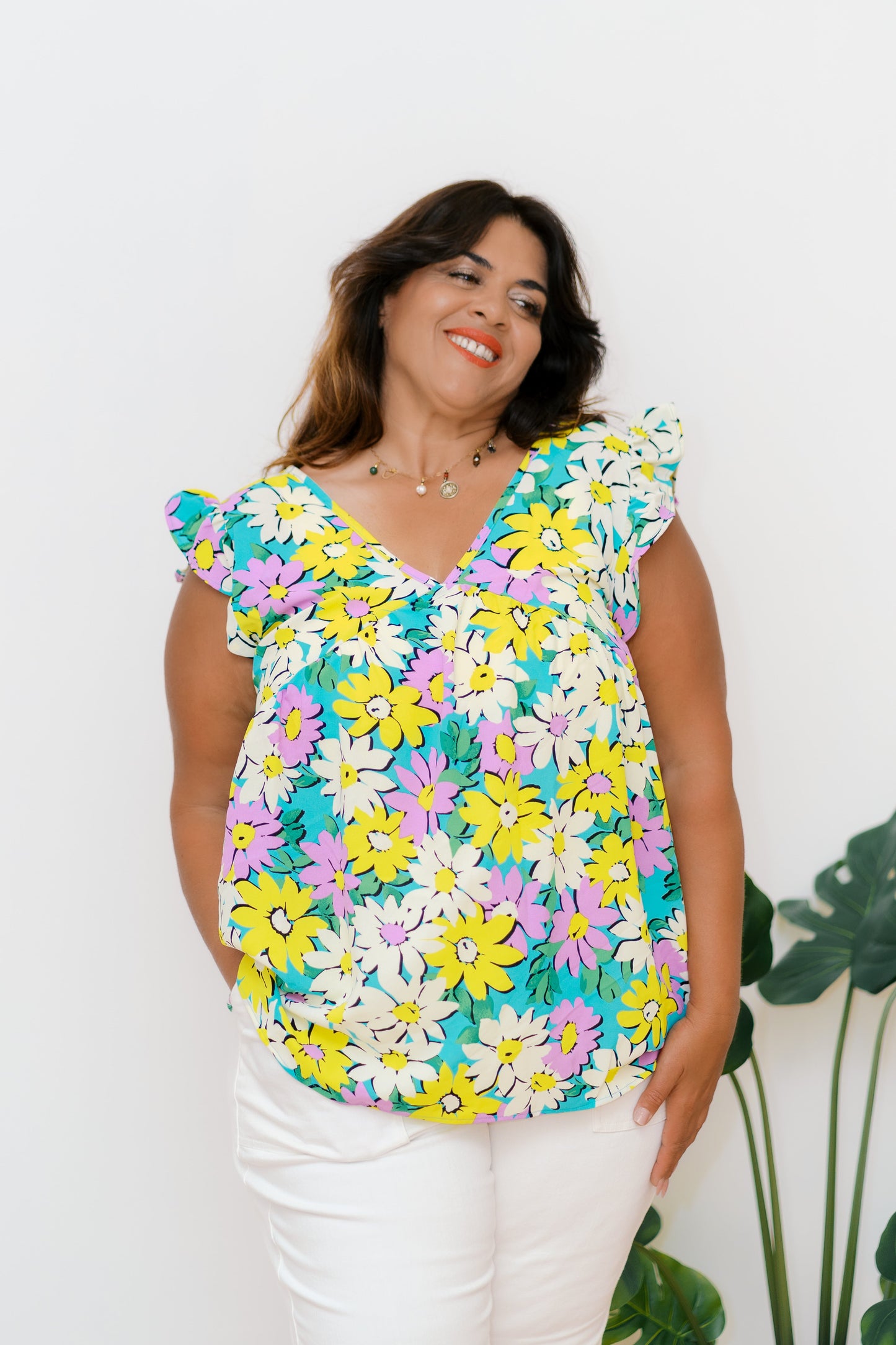 Petal Party Flutter Sleeve