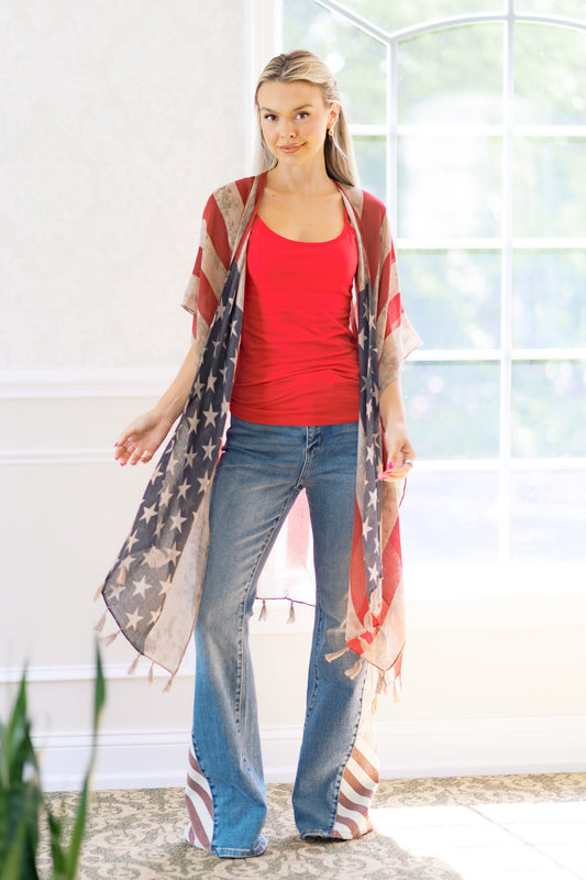 Land of the Free Kimono