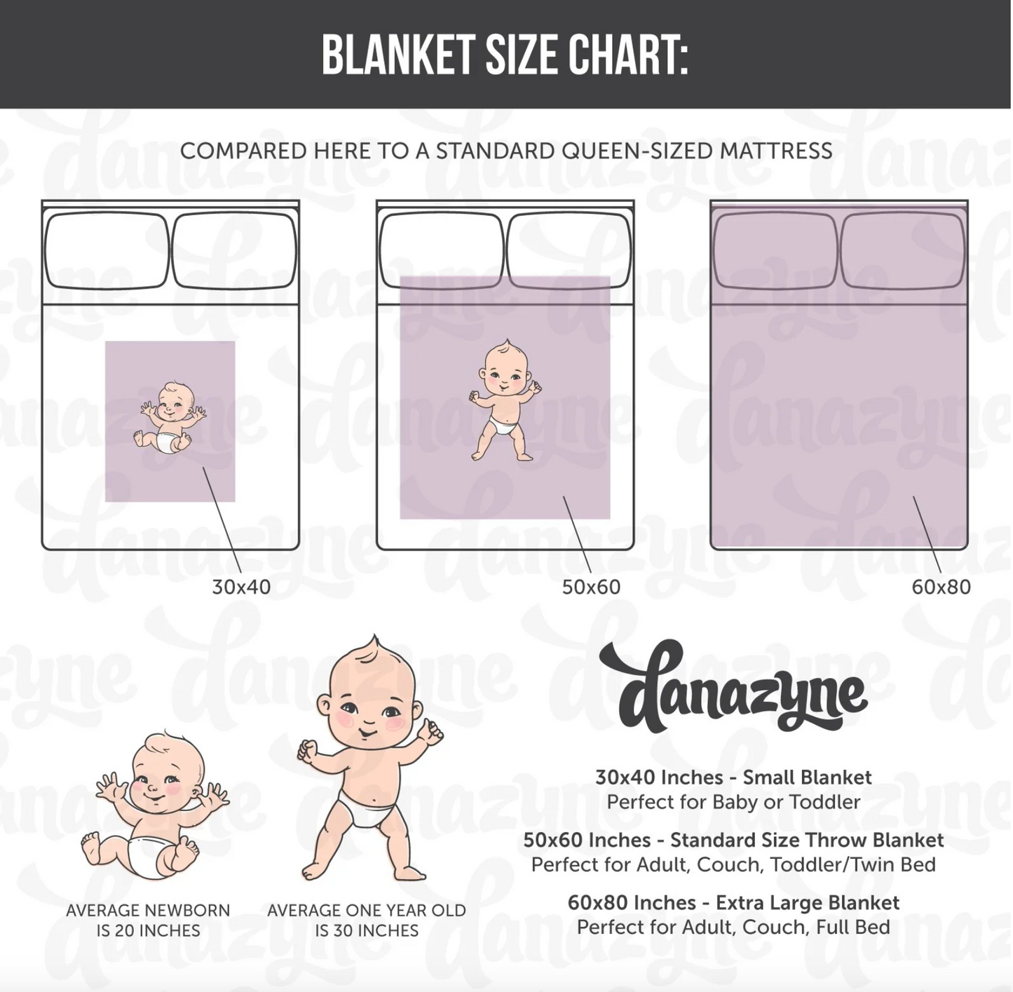 Personalized Girl's Boho Minnie Blanket