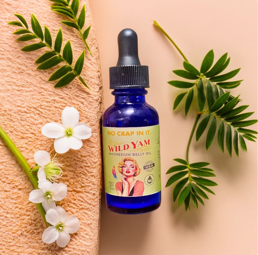 Wild Yam Belly Oil - Hormone Balancing and Magnesium in One!
