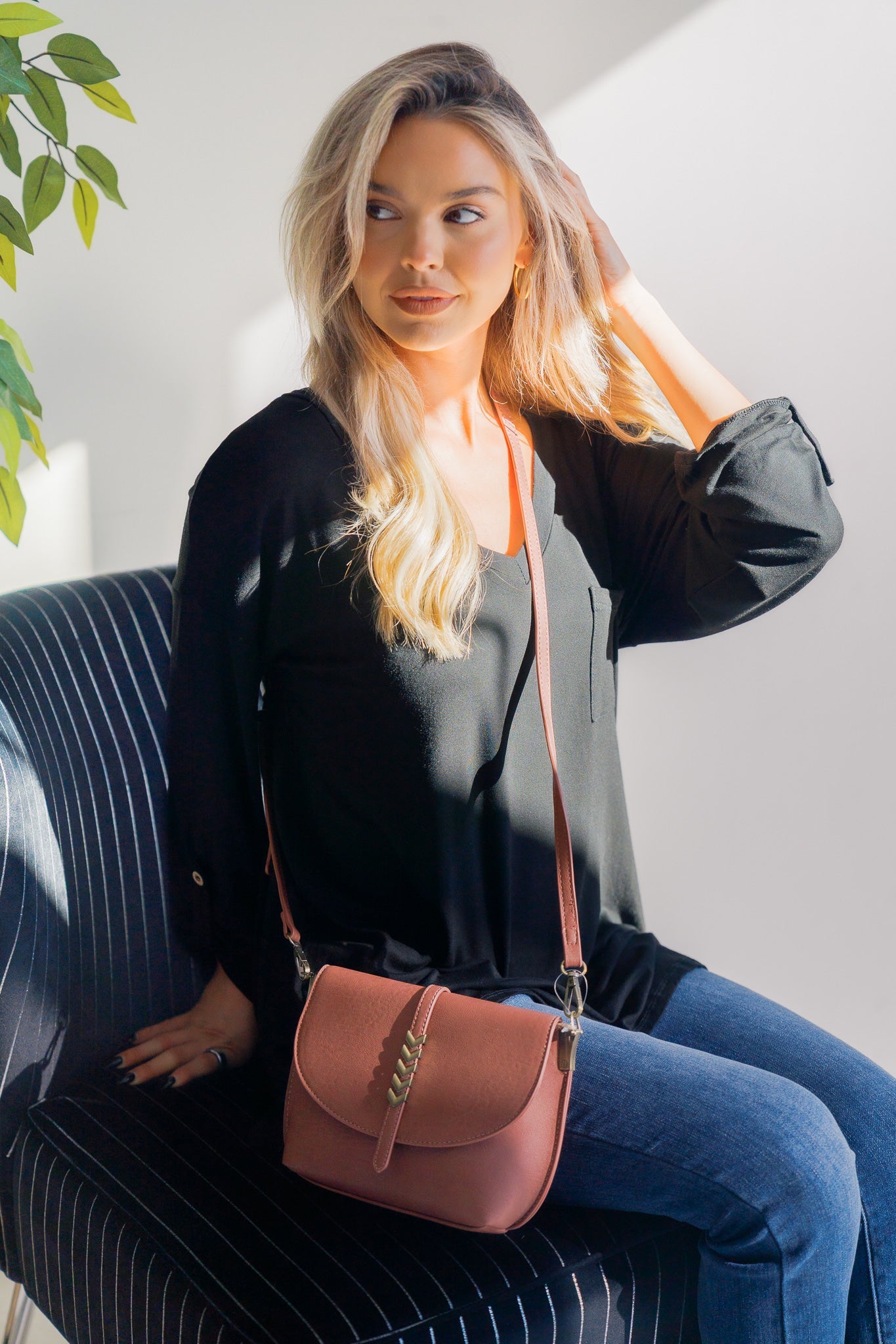 Smoky Rose Bag