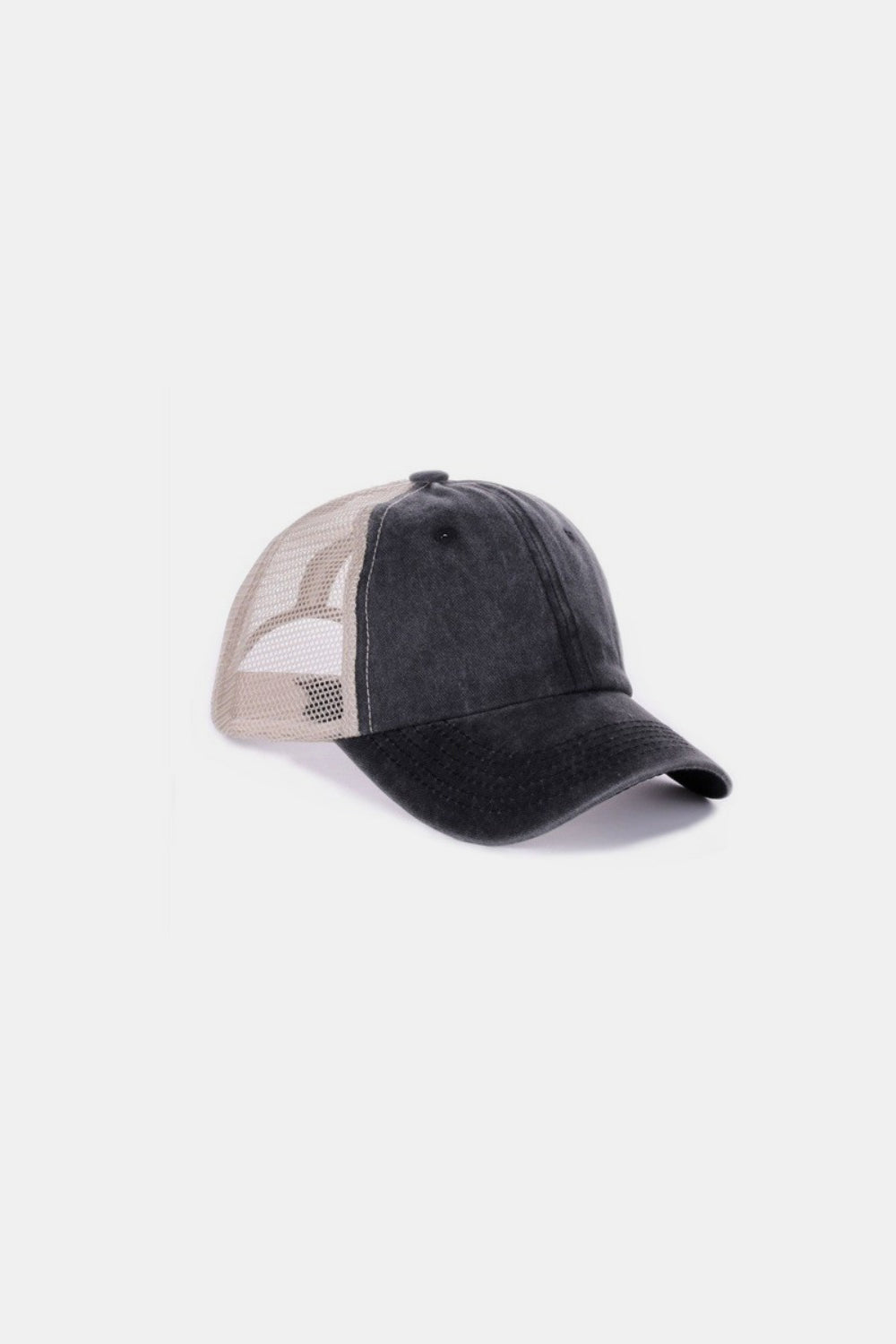 Zenana Washed Adjustable Mesh Cap