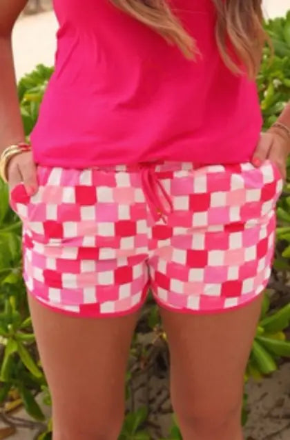 Jess Lea Checkered Everyday Shorts (3 Designs)