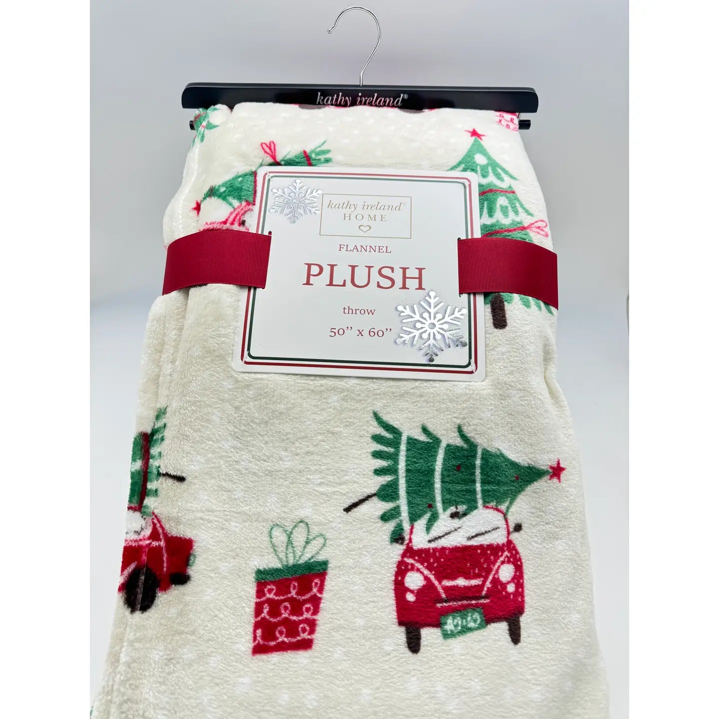 Christmas Flannel Fleece Plush Throw Blanket - 6 Designs