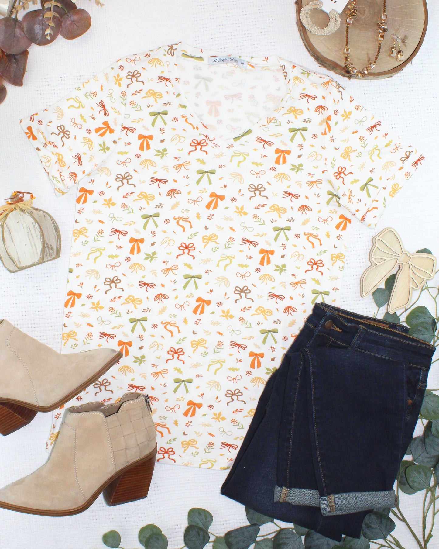 IN STOCK Sophie Top - Harvest Bows