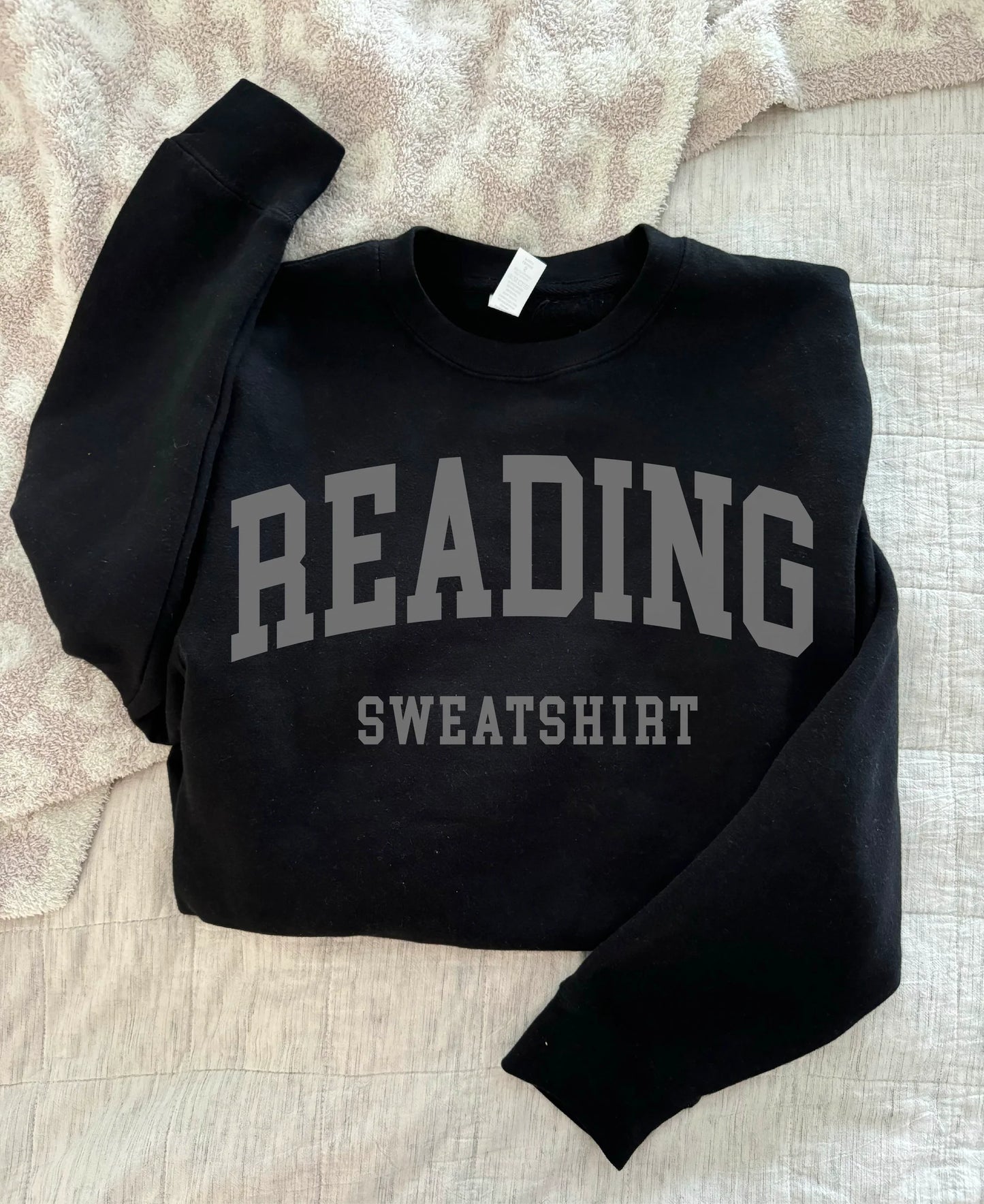 Reading sweatshirt fleece sweatshirt