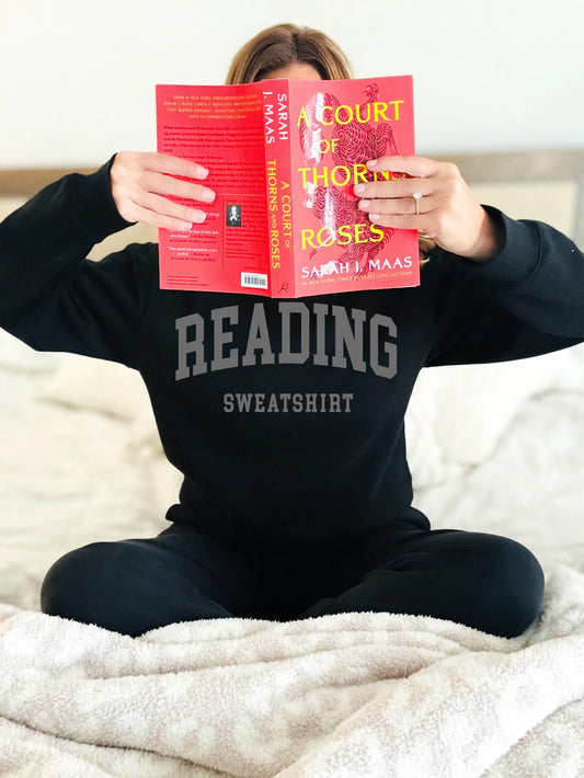 Reading sweatshirt fleece sweatshirt