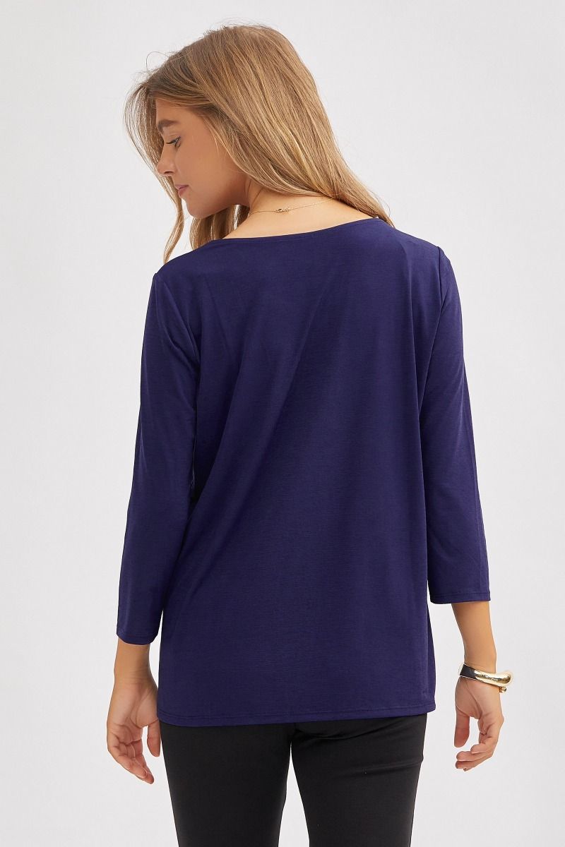 Dear Scarlett Signature Classic Round Neck Top