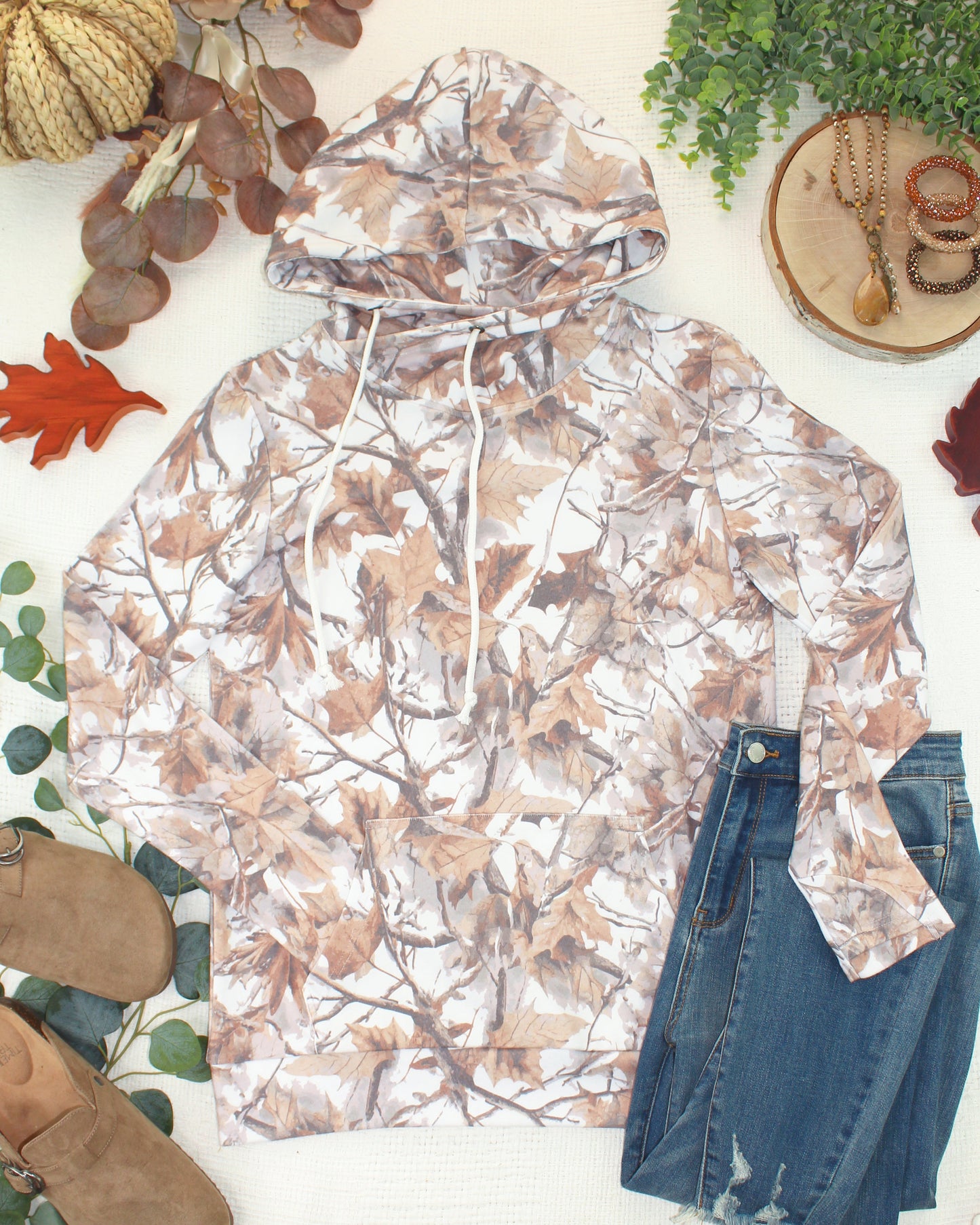 IN STOCK Ashley Hoodie - Woodsy Camo