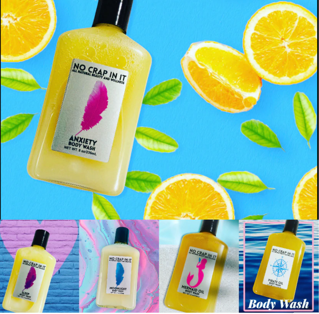 Body Washes and Soaps - No Crap In It