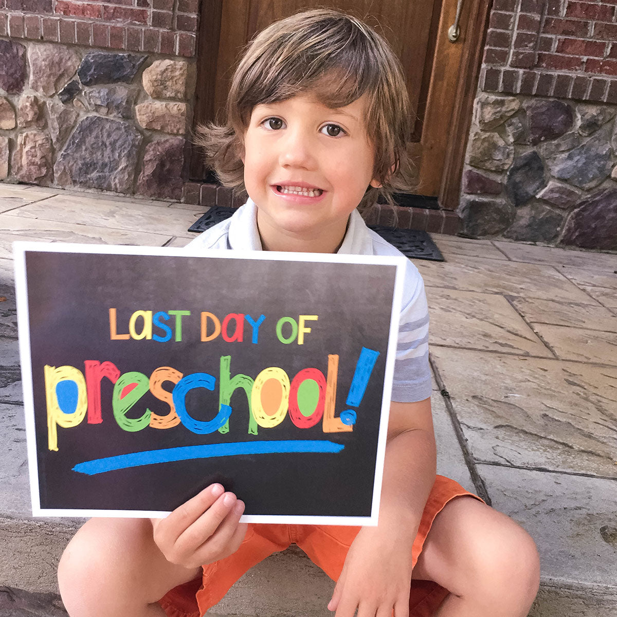 First & Last Day of School Signs | Photo Prop Deck | 17 Grades | (4) Styles