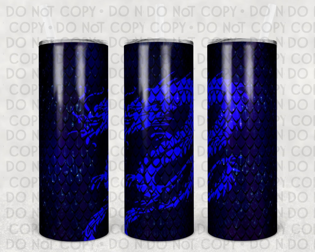 Dragon 20 Oz Skinny Tumbler