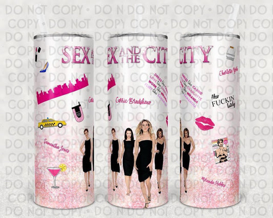 Sex And The City 20 Oz Skinny Tumbler