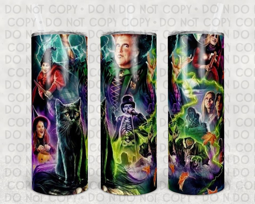 Hocus Pocus 20 Oz Skinny Tumbler